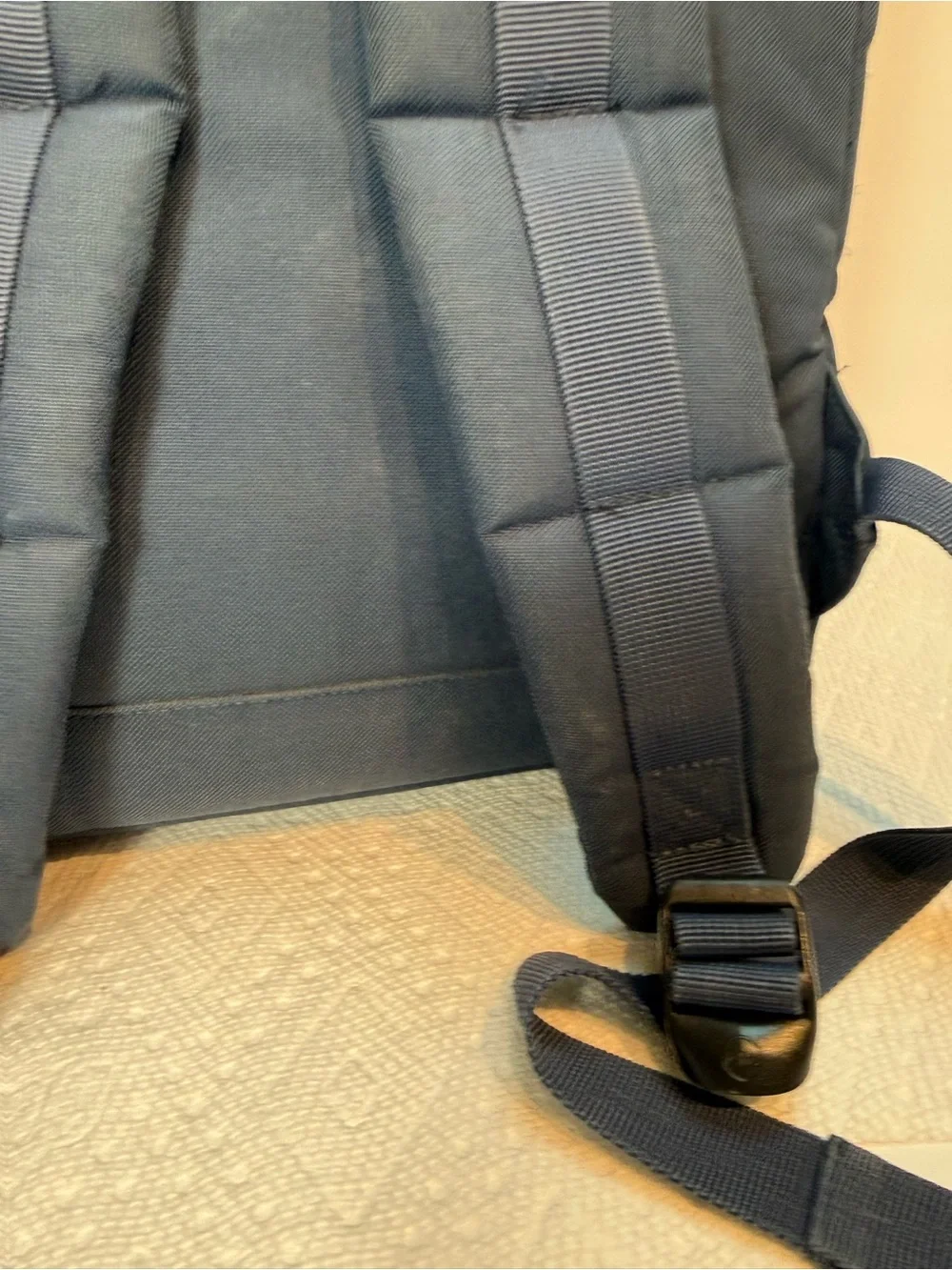 Herschel Supply Co. Little America Laptop Backpack Navy/Tan Canvas